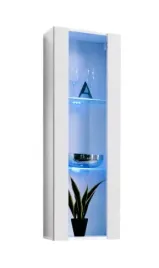 wiszaca-witryna-szafka-do-salonu-126-cm-fly-bialy-polysk-led-push-1-drzwi