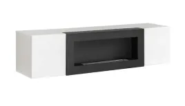 wiszaca-komoda-z-biokominkiem-fly-do-salonu-bialy-polysk-160-cm