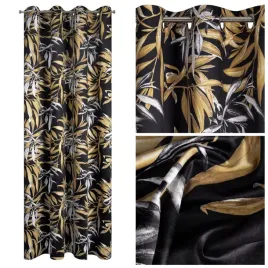 zaslona-welurowa-na-przelotkach-gotowa-liscie-pierre-cardin-zoja-140x250