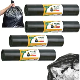 worki-na-smieci-240l-mocne-ldpe-duze-czarne-40-szt-zestaw-bee-smart-paclan