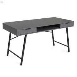 biurko-komputerowe-120-cm-z-2-szufladami-polka-loftowe-metalowe-grafit