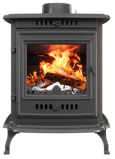 Piec żeliwny piecyk wolnostojący koza żeliwna 6,8kW kominek do drewna P10