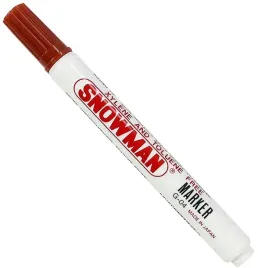 marker-permanentny-zielony-snowman-g-okragla-koncowka