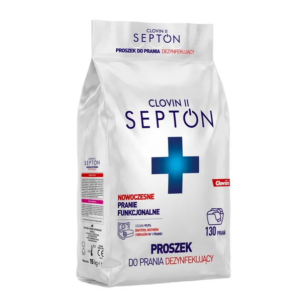 CLOVIN II SEPTON 15 kg - środek piorąco-dezynfekujący