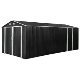 garaz-metalowy-blaszany-antracyt-602x300x232-cm-narzedziownia-18m2-blaszak