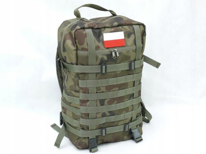 POLSKI Wojskowy Plecak Taktyczny Kolory WZ93 +GRAT
