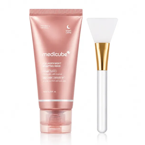 MEDICUBE COLLAGEN NIGHT WRAPPINK MASK KOSMETYKI KOREAŃSKIE 75ml