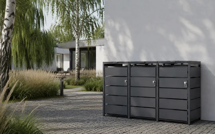 NOWA OBUDOWA, ZABUDOWA KOSZA NA ŚMIECI 3 x 240l | binBOX