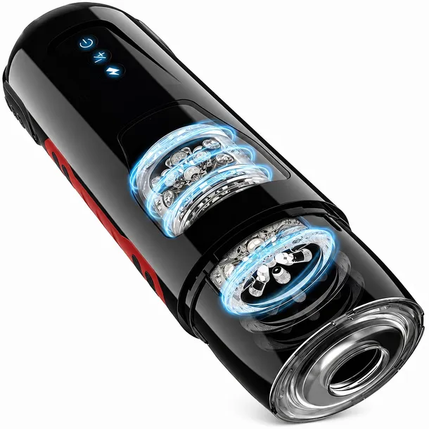 Automatyczny Masturbator Dla Mężczyzn USB Aż 7 Mocnych Trybów 180 RPM TPE