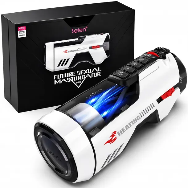 LETEN Alice 3.0 Masturbator Męski 220V Turbo Bluetooth Grzanie Suszenie