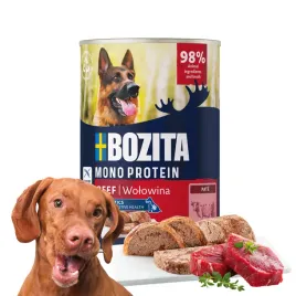 bozita-mokra-karma-pasztet-pate-dla-psa-mono-protein-wolowina-puszka-400-g