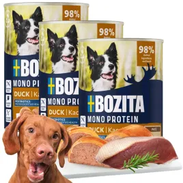 3x-bozita-mokra-karma-pasztet-pate-dla-psa-mono-protein-puszka-kaczka-400-g