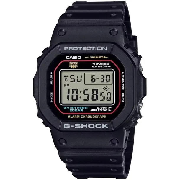 ZEGAREK MĘSKI CASIO G-SHOCK DW-5600RL-1ER SPORTOWY KOSTKA 200M
