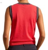 sweter-stefanel-m-czerwony-linia-regular