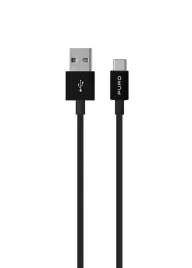 kabel-puro-white-usb-a-usb-c-1m-czarny