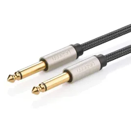 kabel-ugreen-av128-10639-mono-ts-jack-635mm-jack-635mm-3m-szary