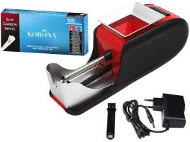 maszynka-nabijarka-elektryczna-slim-gilzy-korona-slim-carbon-120szt-x-20