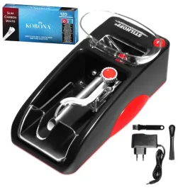 maszynka-nabijarka-elektryczna-slim-gilzy-korona-slim-carbon-120szt-x-20