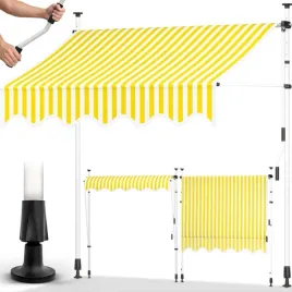 markiza-balkonowa-tillvex-400-cm-bez-wiercenia-zolto-biala