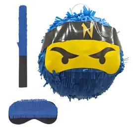 pinata-ninja-z-palka-i-maska-25-cm-relaxdays