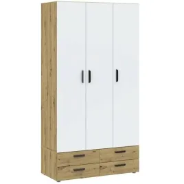 szafa-dab-artisan-biala-110cm-3-drzwi-4-szuflady-wysoka-do-przedpokoju-kubi