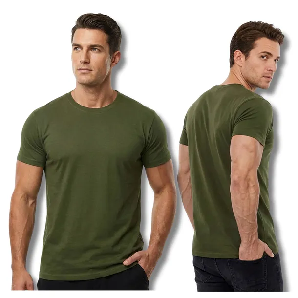 Koszulka T shirt Wojsko 100% Bawełna Khaki Tshirt L