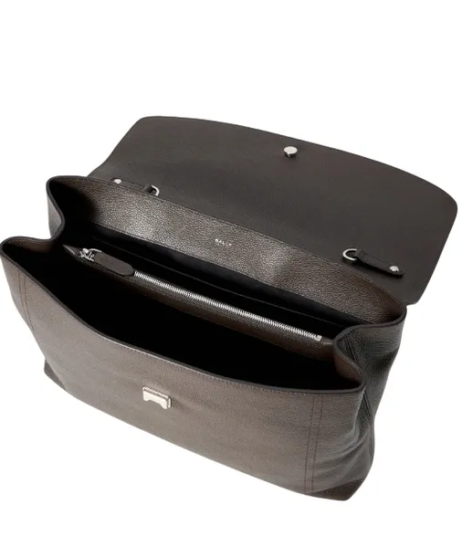 bally-capitol-flap-briefcase-brazowy-stan-powystawowy