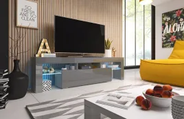 szafka-rtv-toro-158-szary-szary-polysk