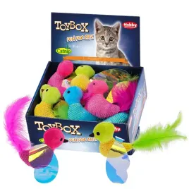 nobby-toybox-ptaszek-dla-kota-kotka-z-kocimietka-i-odglosem-ptakow-16-cm