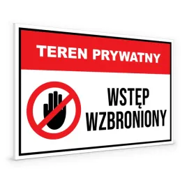 tabliczka-informacyjna-pvc-teren-prywatny-wstep-wzbroniony-zakaz-32x21cm