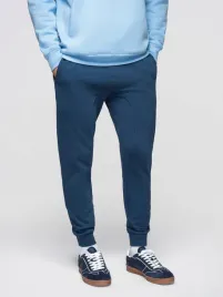 spodnie-meskie-dresowe-ze-sciagaczem-przy-nogawce-basic-jogger-granatowe