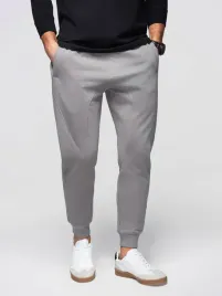 meskie-spodnie-dresowe-ze-sciagaczem-przy-nogawce-basic-jogger-szare