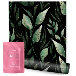 tapeta-do-salonu-sypialni-liscie-natura-galazki-styl-glamour-tapeta-w-rolce