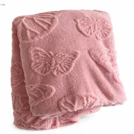 koc-flanelowy-250x200-cm-z-motylkami-duzy-mily-w-dotyku-rozowy
