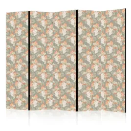 parawan-akustyczny-5-czesci-liscie-tropikalne-orchidea-kwiaty-retro-225x172
