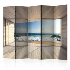 parawan-akustyczny-pokojowy-5-czesci-plaza-ocean-pejzaz-efekt-3d-225x172