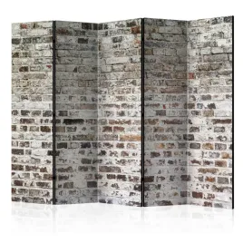 parawan-dwustronny-pokojowy-5-czesci-stary-mur-sciana-cegly-loft-225x172