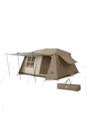 namiot-rodzinny-naturehike-village-13-roof-brazowy