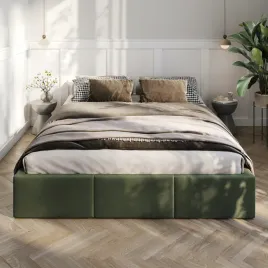 lozko-160x200-tapicerowane-z-pojemnikiem-stelaz-metalowy-podnoszony-khaki