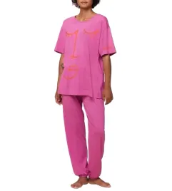 pizama-triumph-sets-pk-ssl-10-co-md-damska-4200yk-flash-pink