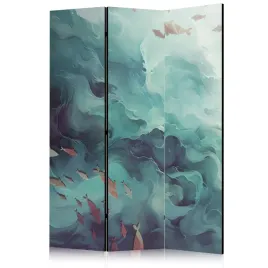 parawan-akustyczny-pokojowy-3-czesci-lawica-ryb-ocean-fale-boho-135x172