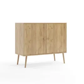 komoda-boho-z-drzwiczkami-na-wysokich-drewnianych-nogach-dab-craft-zloty