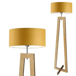 lampa-stojaca-podlogowa-musztardowa-drewniana-led-e27-z-abazurem-nowoczesna