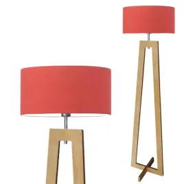 lampa-stojaca-podlogowa-czerwona-drewniana-led-e27-z-abazurem-nowoczesna