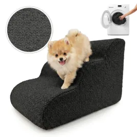 schodki-chmurka-dla-psa-rampa-30cm-czarne-schody-baloo-dla-kota-3-stopnie