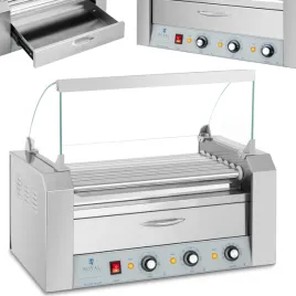 podgrzewacz-grill-rolkowy-do-parowek-hot-dogow-z-szuflada-i-oslona-7-role