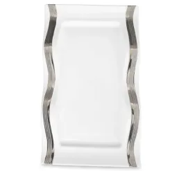 polmisek-porcelanowy-luxito-silver-wave-26x18cm
