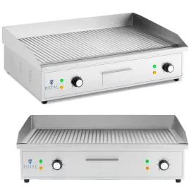 grill-elektryczny-plyta-grillowa-ryflowana-700-x-400-mm-4400-w