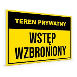 tabliczka-informacyjna-pvc-teren-prywatny-wstep-wzbroniony-zakaz-32x21cm