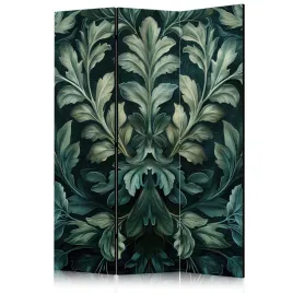parawan-akustyczny-pokojowy-3-czesci-zielone-liscie-natura-rosliny-135x172